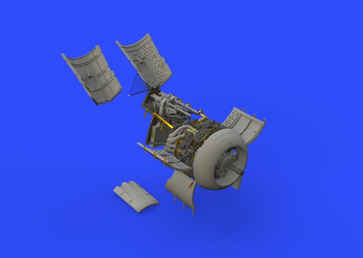 Eduard 648408 Fw 190A-5 engine &amp;amp; fuselage guns EDUARD 1/48 – imagen 3