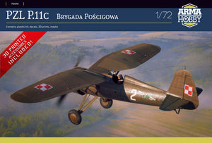Arma Hobby 70018 PZL P.11c Brygada Pościgowa 1/72 – immagine 8