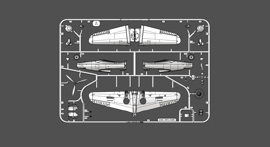 Arma Hobby 70093 Curtiss H-75 A1/A2 1/72 – image 7