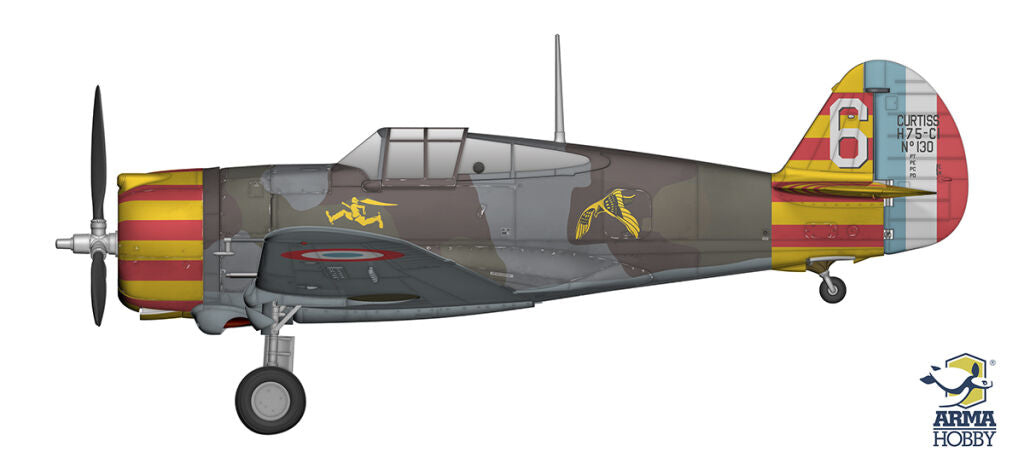 Arma Hobby 70093 Curtiss H-75 A1/A2 1/72 – image 2