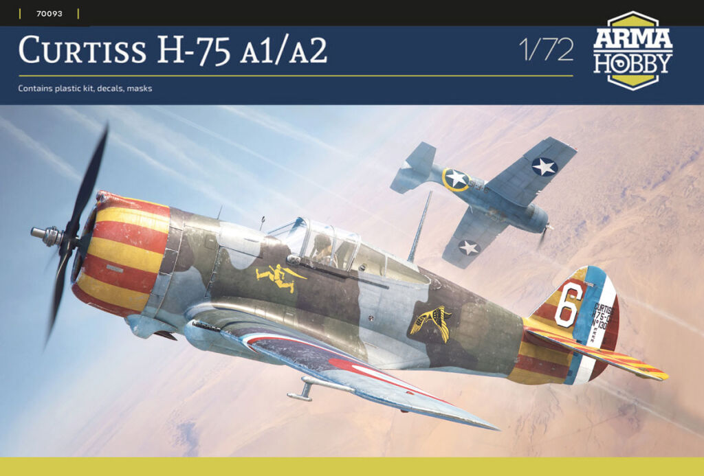 Arma Hobby 70093 Curtiss H-75 A1/A2 1/72