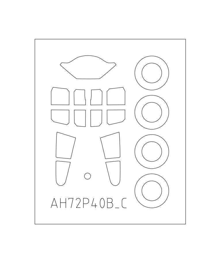 Arma Hobby 70094 Curtiss Hawk 81-A2 Flying Tigers 1/72 – image 8