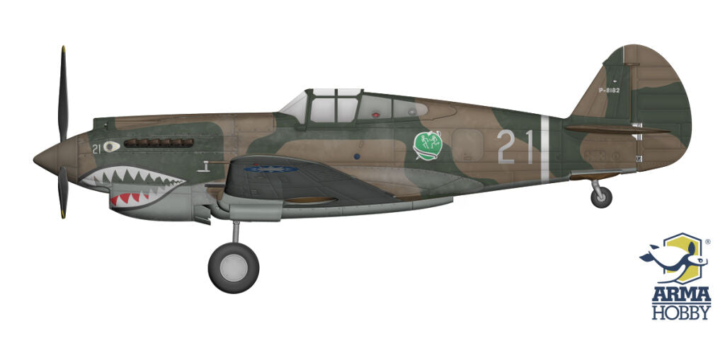 Arma Hobby 70094 Curtiss Hawk 81-A2 Flying Tigers 1/72 – image 11