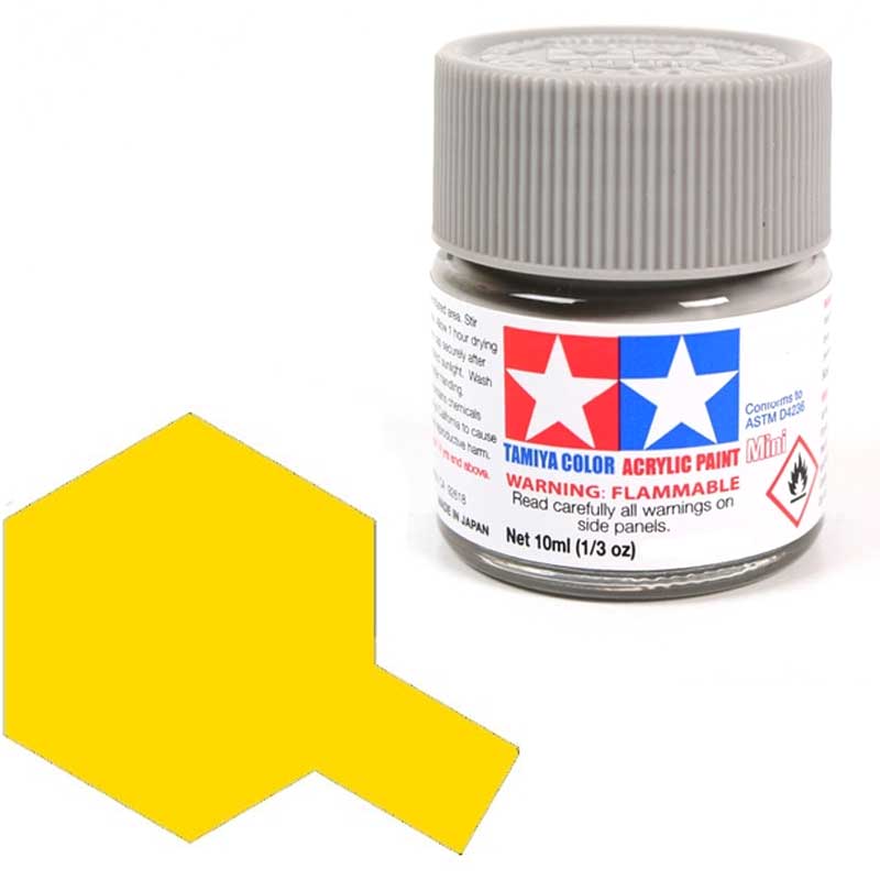 Tamiya X8 Lemon Yellow (81508) Acrylic paint 10ml