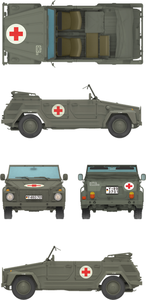 Das Werk DW35044 Kurierwagen Typ 181 Standard Version 1/35 – image 6