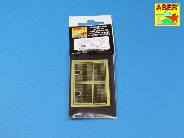 Aber 35G31 Siatki do for Sd.Kfz. 181 Tiger I – imagen 2