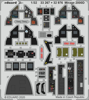 Eduard 32976 Mirage 2000D KITTY HAWK 1/32