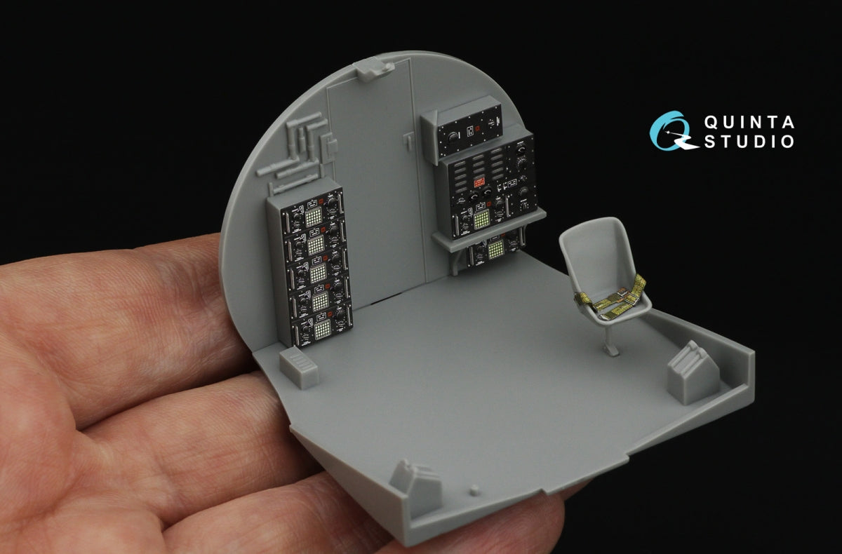 Quinta Studio QDS-48561 Boeing B-17G 3D-Printed &amp;amp; coloured Interior on decal paper (HK models) (small version) 1/48 – imagen 12