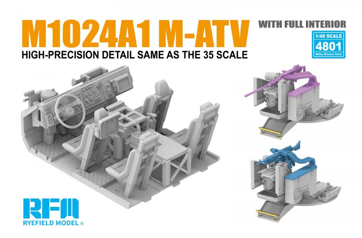 Rye Field Model 4801 M1024A1 M-ATV 1/48 – image 5
