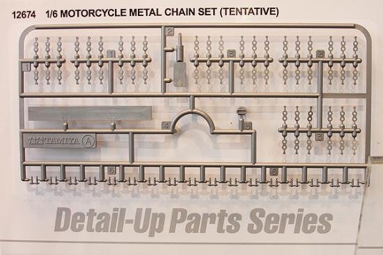 Tamiya 12674 Assembly Chain Set for 1/6 Scale Motorcycle Honda 1/6 – immagine 2