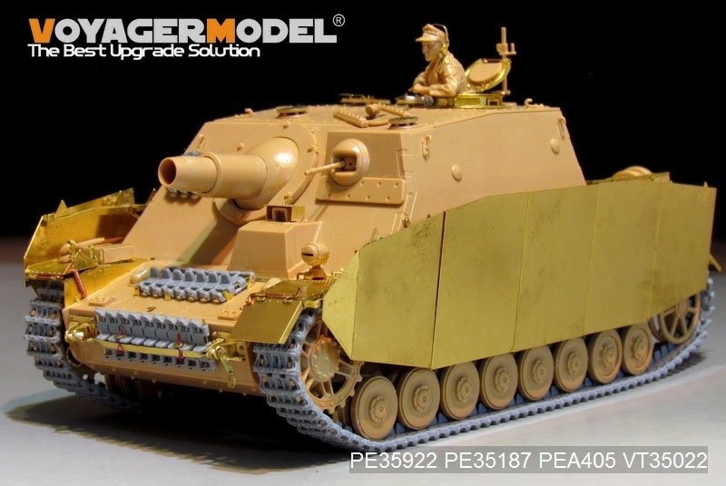 Maquette Voyager PE35922 Sturmpanzer IV Brummbar allemand de la Seconde Guerre mondiale, version de base, pour Tamiya 35353, échelle 1/35  – image 11