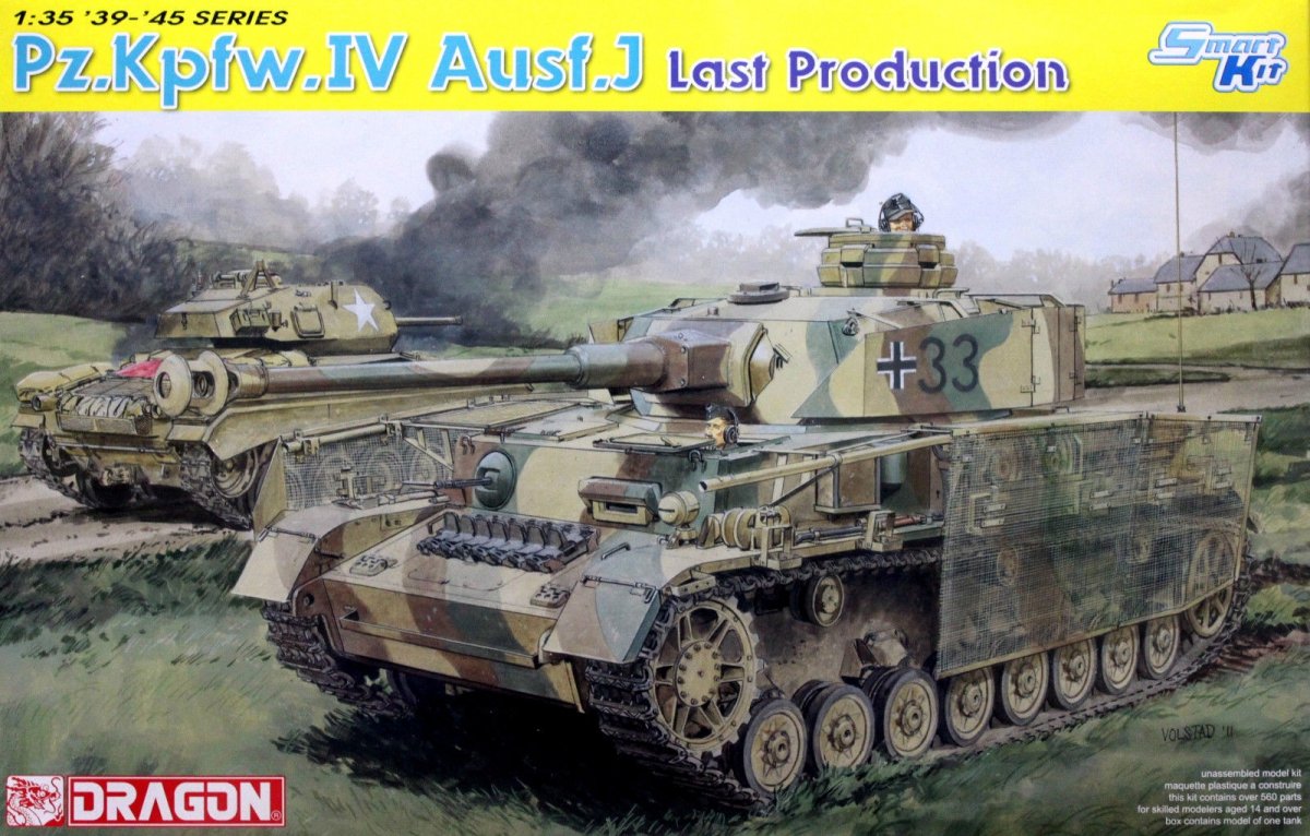 Dragon 6575 Pz.Kpfw.IV Ausf.J Last Production 1/35