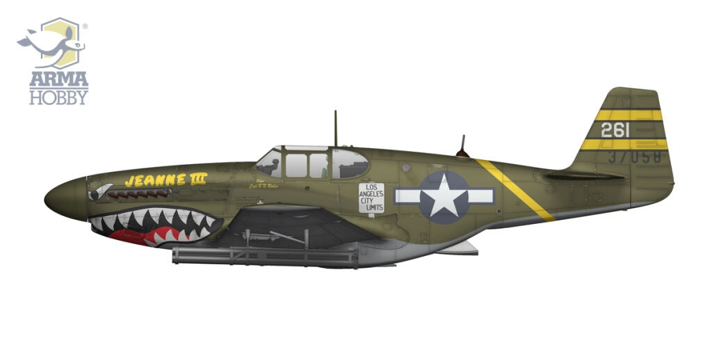 Arma Hobby 70075 P-51B Mustang China, Burma, India 1/72 – imagen 5