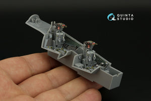 Quinta Studio QD48395 F-14A 3D-Printed &amp;amp; coloured Interior on decal paper (Hobby Boss) 1/48 – immagine 10