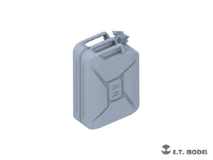 E.T. Model P35-304 Israeli 20L FUEL CANS SET ( 3D Print ) 1/35 – imagen 2