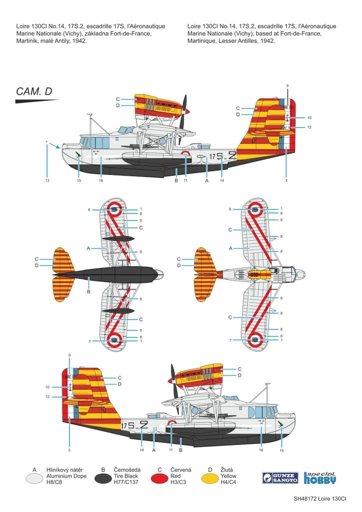 Special Hobby 48172 Loire 130Cl &amp;quot;Colonial&amp;quot; 1/48 – imagen 6