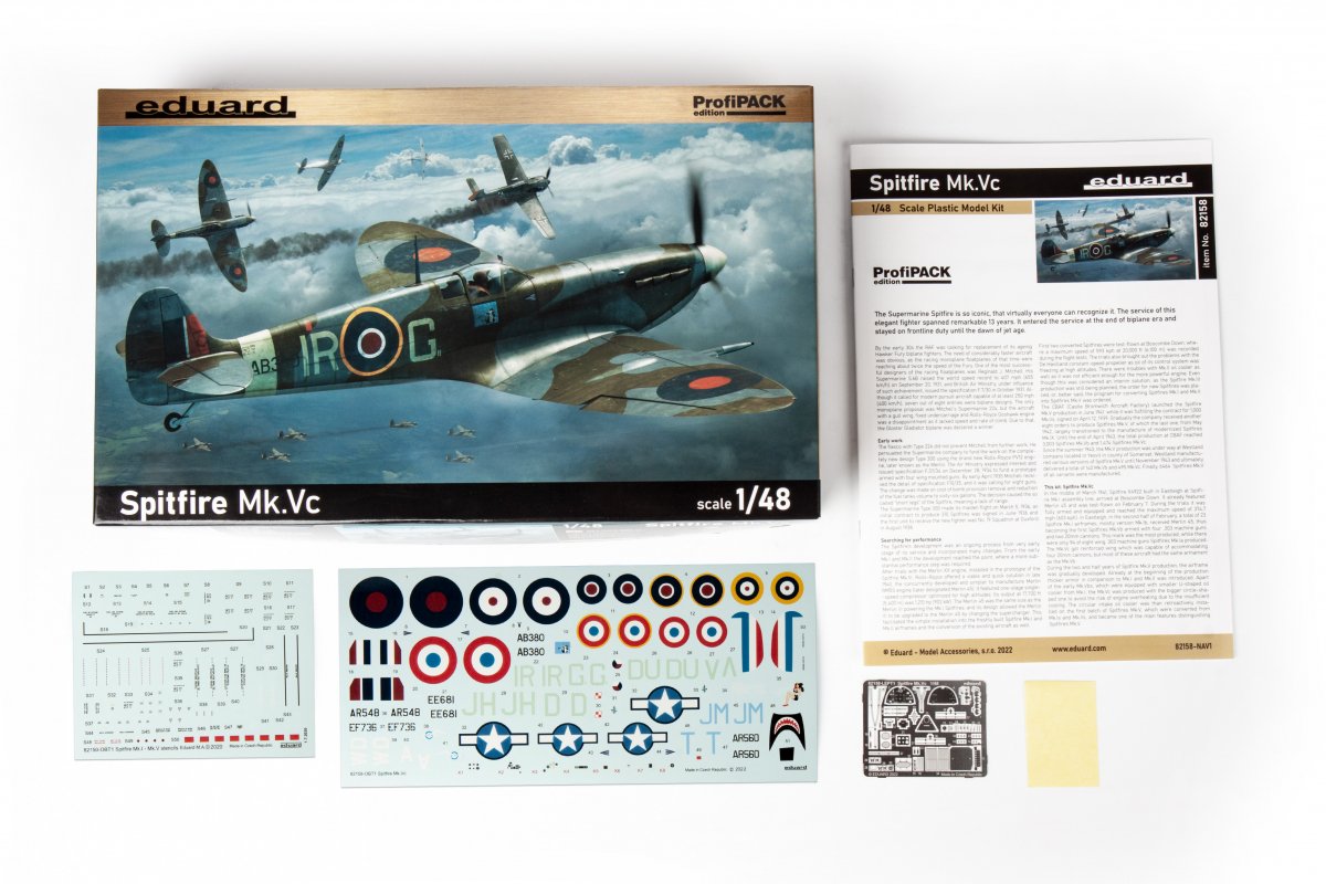 Eduard 82158 Spitfire Mk. Vc 1/48 – imagen 3