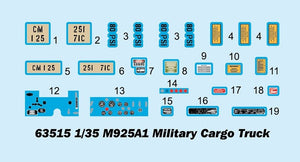 I Love Kit 63515 M925A1 Military Cargo Truck 1/35 – imagen 4