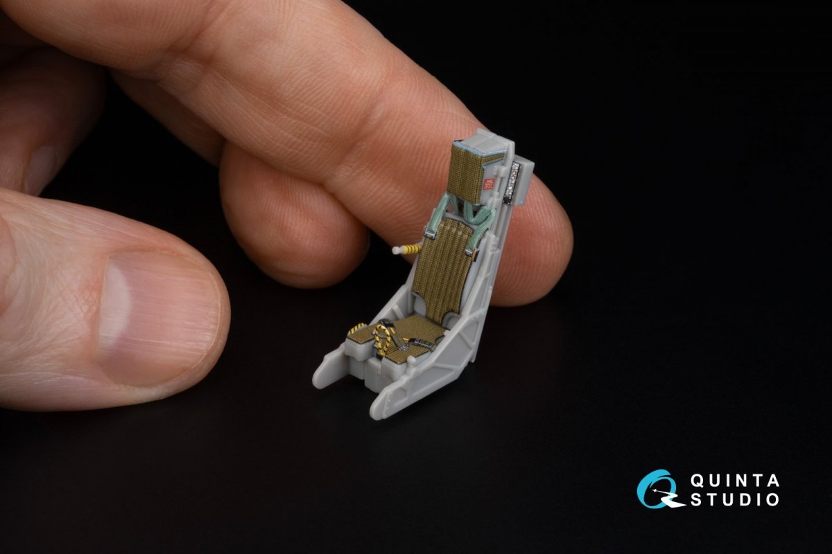 Quinta Studio QD48309 AV-8B Late 3D-Printed &amp;amp; coloured Interior on decal paper (Hasegawa) 1/48 – imagen 16