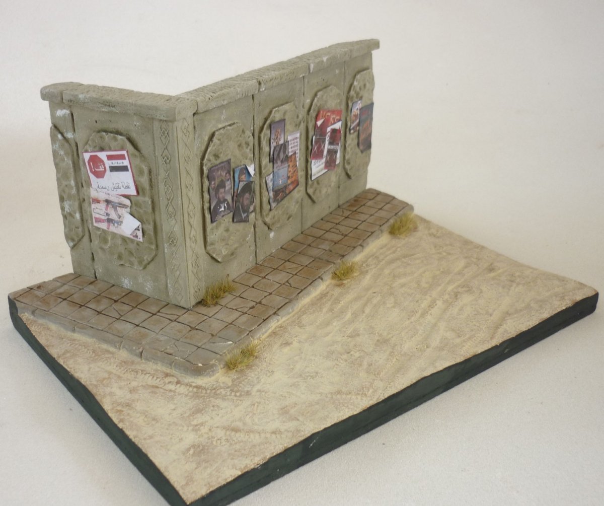 RT-Diorama 35270 Diorama-Base: &amp;quot;The corner&amp;quot; (Iraq) 1/35 – imagen 5