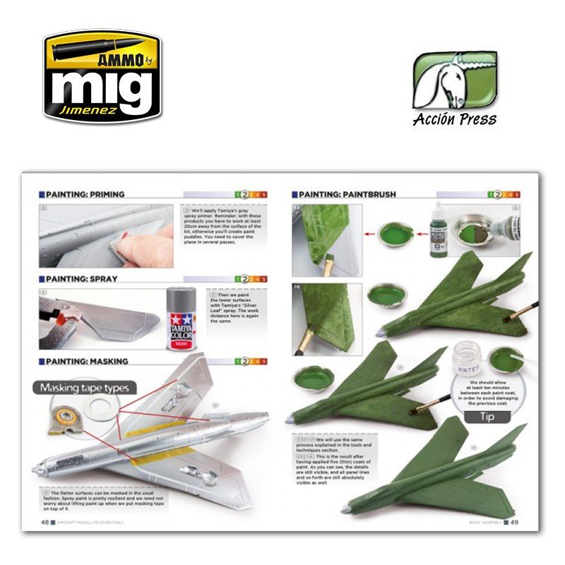AMMO de Mig Jimenez EURO0014 ESSENTIELS DE MODÉLISATION D&amp;#39;AVIONS (Anglais) – image 7