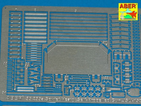 Aber 35235 Soviet heavy self-propelled gun JSU-152 - vol.1 - basic set 1/35 – immagine 6