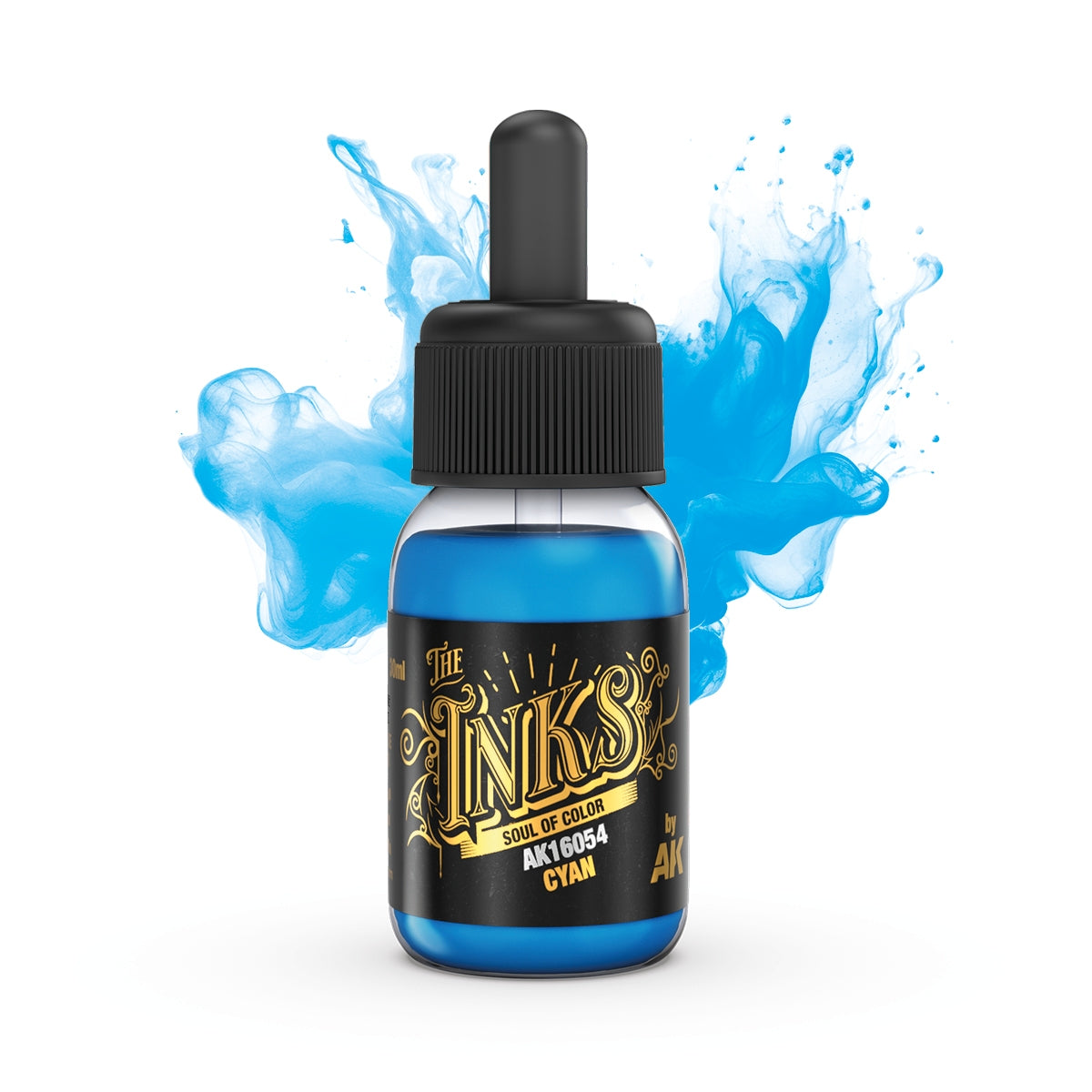 AK Interactive AK16054 CYAN – ENCRE 30 ml