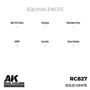 AK Interactive RC827 Solid White 17 ml – imagen 3