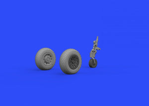 Eduard 648335 P-51D wheels AIRFIX 1/48 – imagen 3