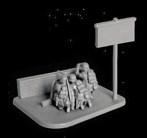 Zvezda 6210 German MG-34 machine-gun with crew 1941-1945 (winter) 1/72 – zdjęcie 4