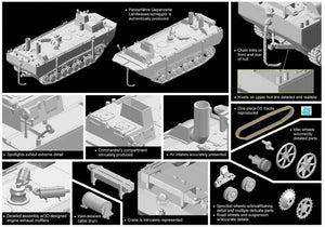 Dragon 7490 Panzerfahre Gepanzerter Landwasserschlepper Prototype Nr.II 1/72 – imagen 3