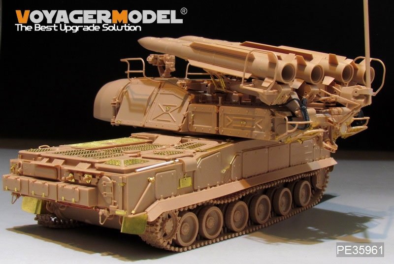 Kit de modernisation Voyager Model PE35961 pour système de missiles de défense aérienne russe moderne 9K37M1 BUK, compatible avec le modèle MENG SS-014 au 1/35 – image 10
