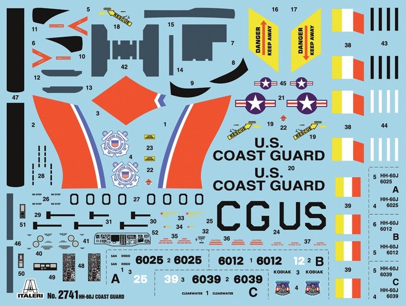 Italeri 2741 HH-60J U.S. COAST GUARD 1/48 – Bild 2