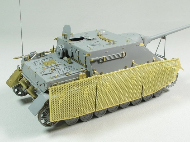 E.T. Model E35-188 WWII German Jagdpanzer IV L/70(A) Schurzen (For DRAGON Smart Kit) 1/35 – imagen 3