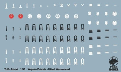 Toro 35F48 Podoficer 6 PDPD - Wojsko Polskie - figurka z kalkomanią 1/35