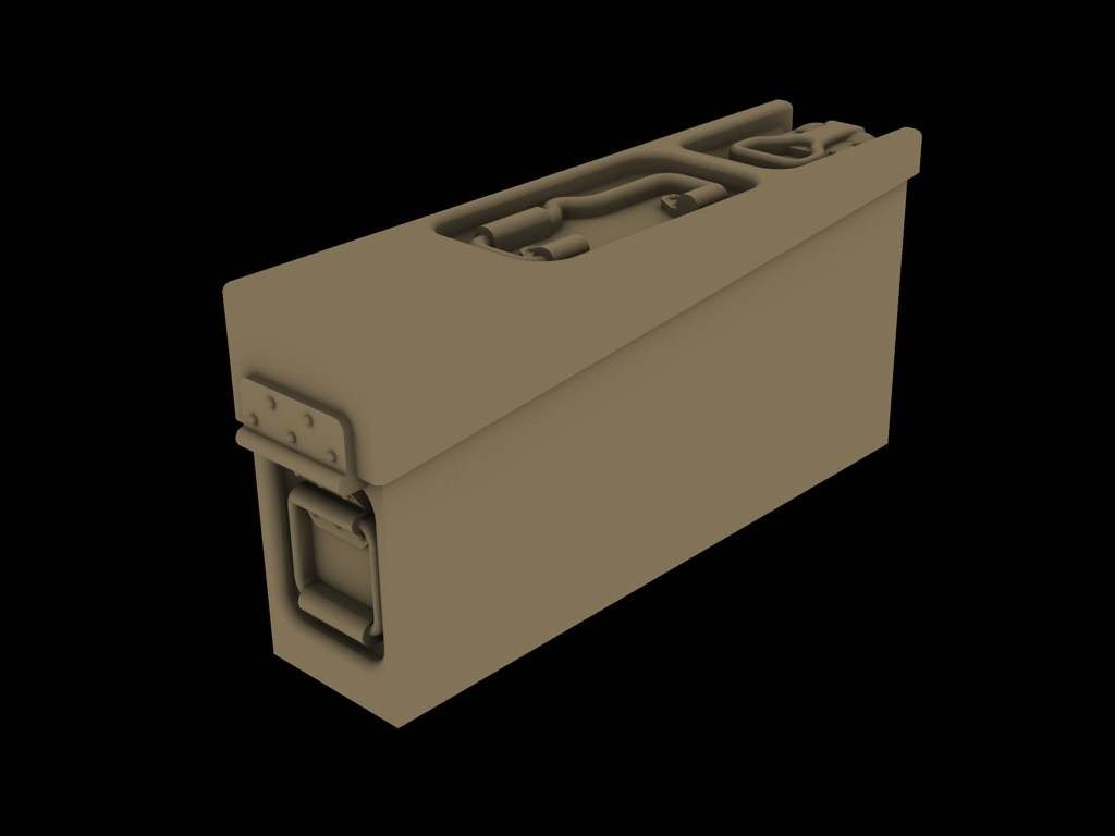 Panzer Art RE35-549 Metal ammo boxes for MG34/42 (12pcs) 1/35 – Bild 2