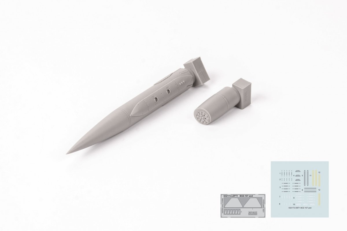 Eduard 632173 BOZ-107 pod 1/32 – zdjęcie 4