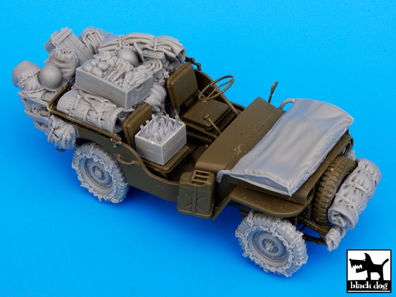 Black Dog T35044 US Jeep big accessories set 1/35 – imagen 4