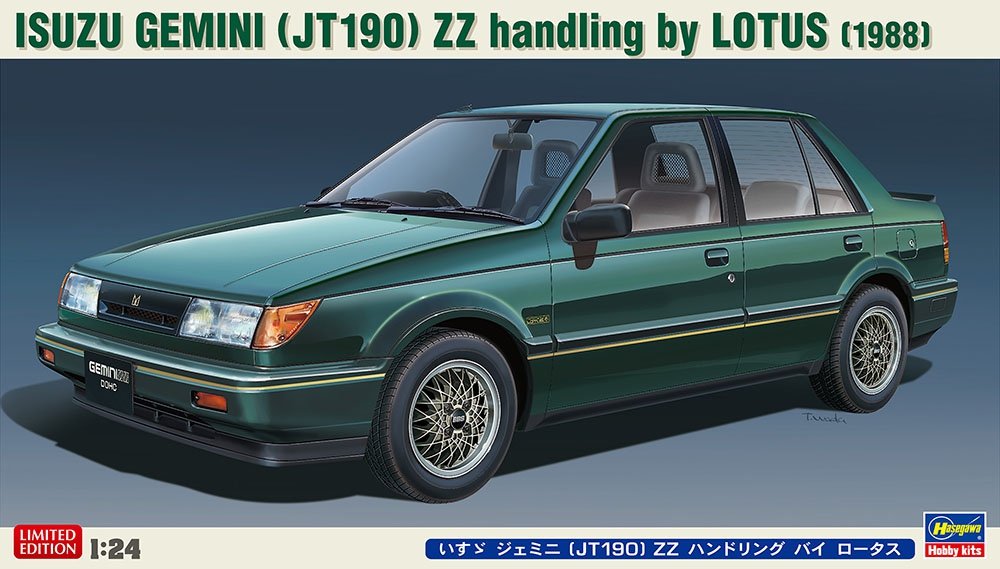 Hasegawa 20355 ISUZU GEMINI (JT190) ZZ handling by LOTUS 1/24