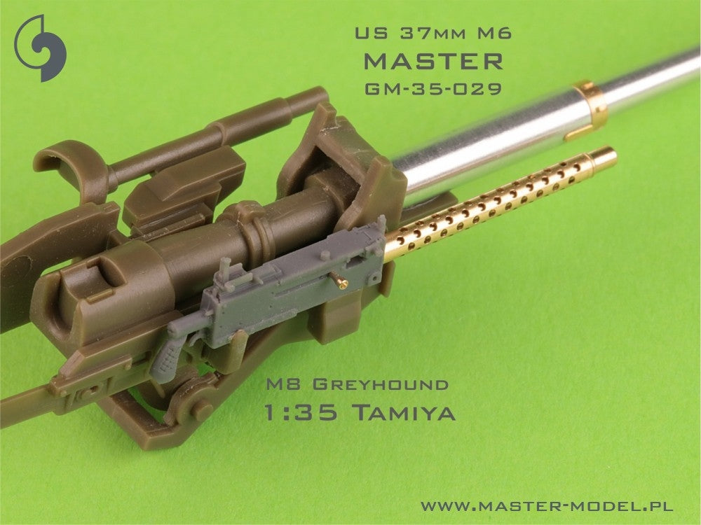 Master GM-35-086 Browning M1919 A4 .30 cal (7,62mm) - karabin maszynowy 1/35 – imagen 3
