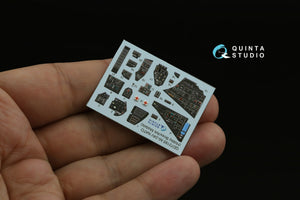 Quinta Studio QD+72185 Mi-24V NATO 3D-Printed &amp;amp; coloured Interior on decal paper (Hobby Boss/ARK Models) (with 3D-printed resin parts) 1/72 – imagen 5