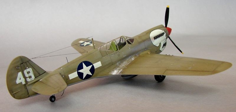 Hasegawa A9 P-40N Warhawk 1/72 – imagen 3