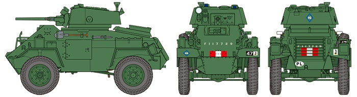 Tamiya 32587 BRITISH 7ton ARMORED CAR Mk.IV 1/48 – imagen 6