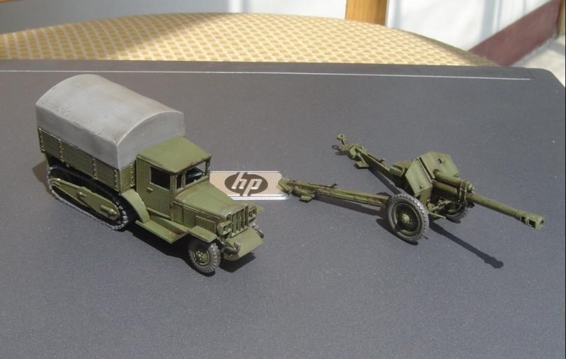 PST 72031 Obusier D-1 de 152 mm, échelle 1/72 – image 2