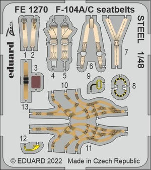 Eduard BIG49335 F-104C KINETIC MODEL 1/48 – Bild 5