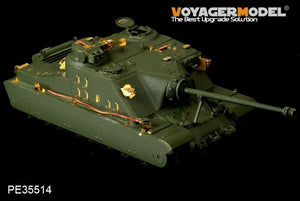 Voyager Model PE35514 WWII British A39 Tortoise heavy assault tank For MENG TS-002 1/35 – immagine 2
