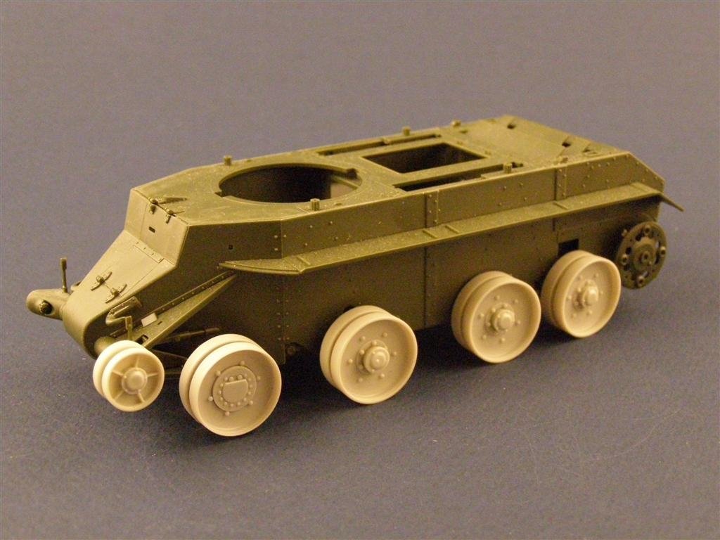 Panzer Art RE35-016 Roues à effet de brûlé pour char BT-7 1/35 – image 2
