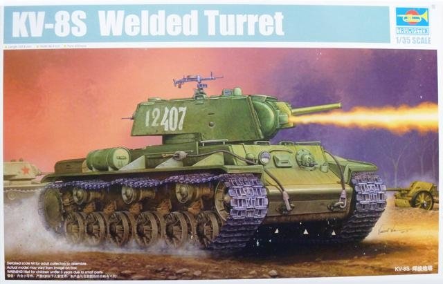 Trumpeter 01568 KV-8S Welded Turret 1/35