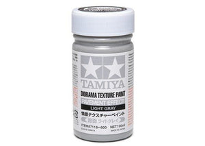 Peinture texturée pour diorama Tamiya 87116 (effet pavé, gris clair)