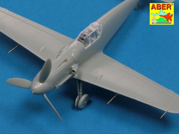 Aber A72 006 Armement pour chasseur allemand Me 109G-5 à K-6 (1/72) – image 5